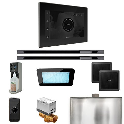 Mr.Steam XDream Max Linear Control Pkg XDream Steam Shower Control Package w/ iSteamX Control and Linear SteamHeads -  product_vendor - Peak Primal Wellness