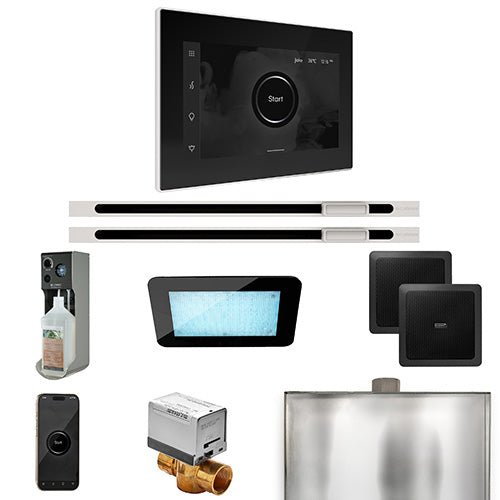 Mr.Steam XDream Max Linear Control Pkg XDream Steam Shower Control Package w/ iSteamX Control and Linear SteamHeads -  product_vendor - Peak Primal Wellness