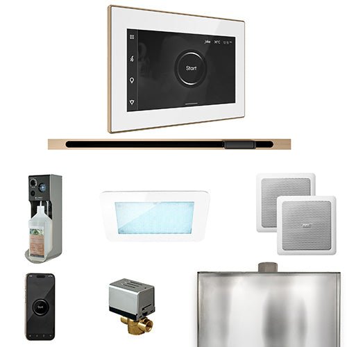 Mr.Steam XDream Linear Control Pkg XDream Steam Shower Control Package w/ iSteamX Control and Linear SteamHead -  product_vendor - Peak Primal Wellness