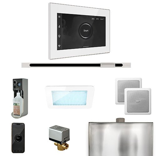Mr.Steam XDream Linear Control Pkg XDream Steam Shower Control Package w/ iSteamX Control and Linear SteamHead -  product_vendor - Peak Primal Wellness