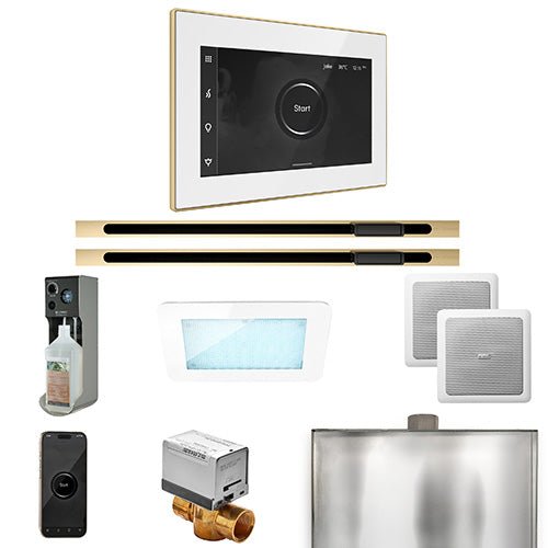 Mr.Steam XDream Max Linear Control Pkg XDream Steam Shower Control Package w/ iSteamX Control and Linear SteamHeads -  product_vendor - Peak Primal Wellness