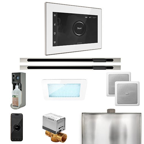 Mr.Steam XDream Max Linear Control Pkg XDream Steam Shower Control Package w/ iSteamX Control and Linear SteamHeads -  product_vendor - Peak Primal Wellness