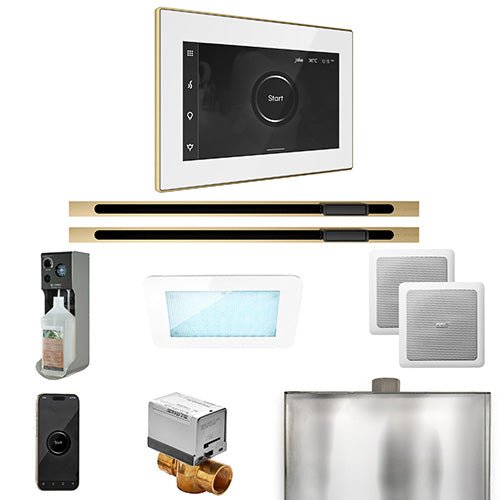 Mr.Steam XDream Max Linear Control Pkg XDream Steam Shower Control Package w/ iSteamX Control and Linear SteamHeads -  product_vendor - Peak Primal Wellness
