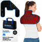 ReAthlete UPHEAT Heating Pad for Neck and Shoulders with 21 Jade Stones - Wireless 8-Hour Therapy