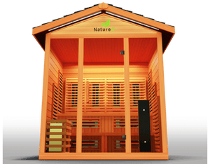 Medical Breakthrough Nature 8 V2: 4 - 6 Person Hybrid Sauna - Infrared & Steam -  product_vendor - Peak Primal Wellness