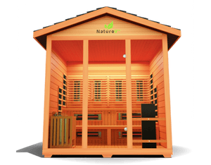 Medical Breakthrough Nature 9: 3 - 6 Person Hybrid Sauna with Infrared and Steam -  product_vendor - Peak Primal Wellness