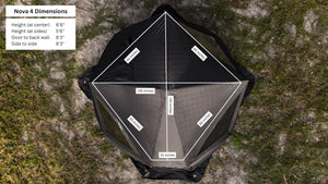 North Shore Sauna Nova 4 Sauna Tent (4 - person; tent only) -  product_vendor - Peak Primal Wellness
