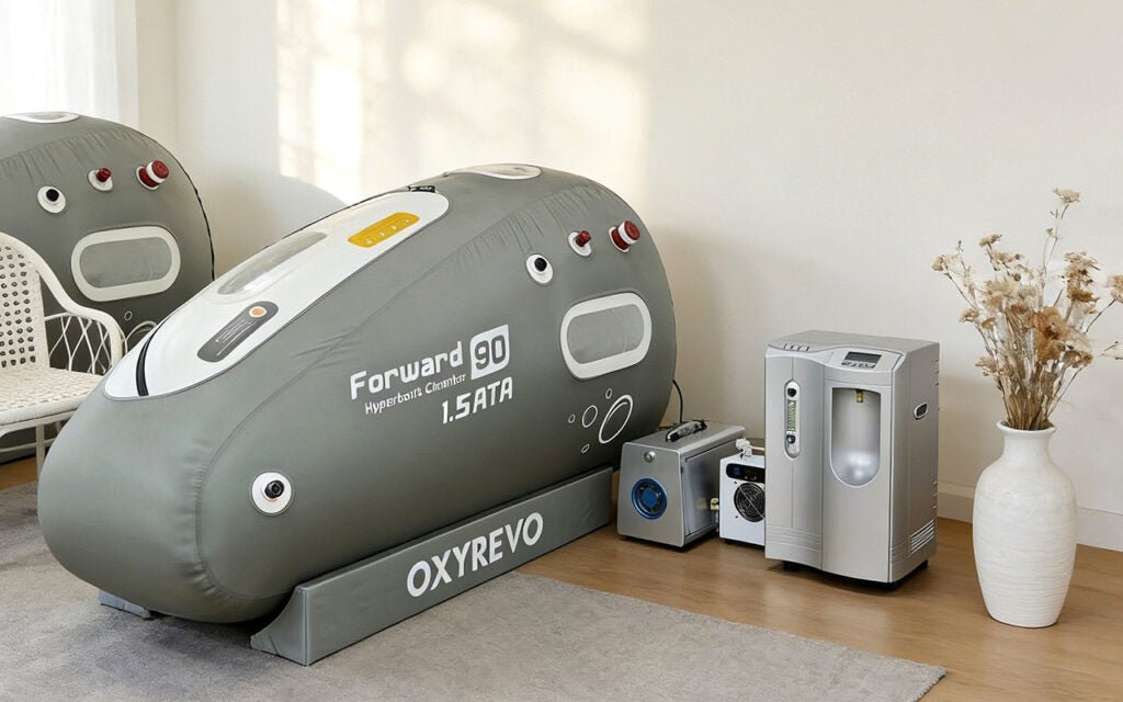 OxyRevo Forward90 1.4 to 1.5 ATA Portable Sitting Hyperbaric Chamber -  product_vendor - Peak Primal Wellness