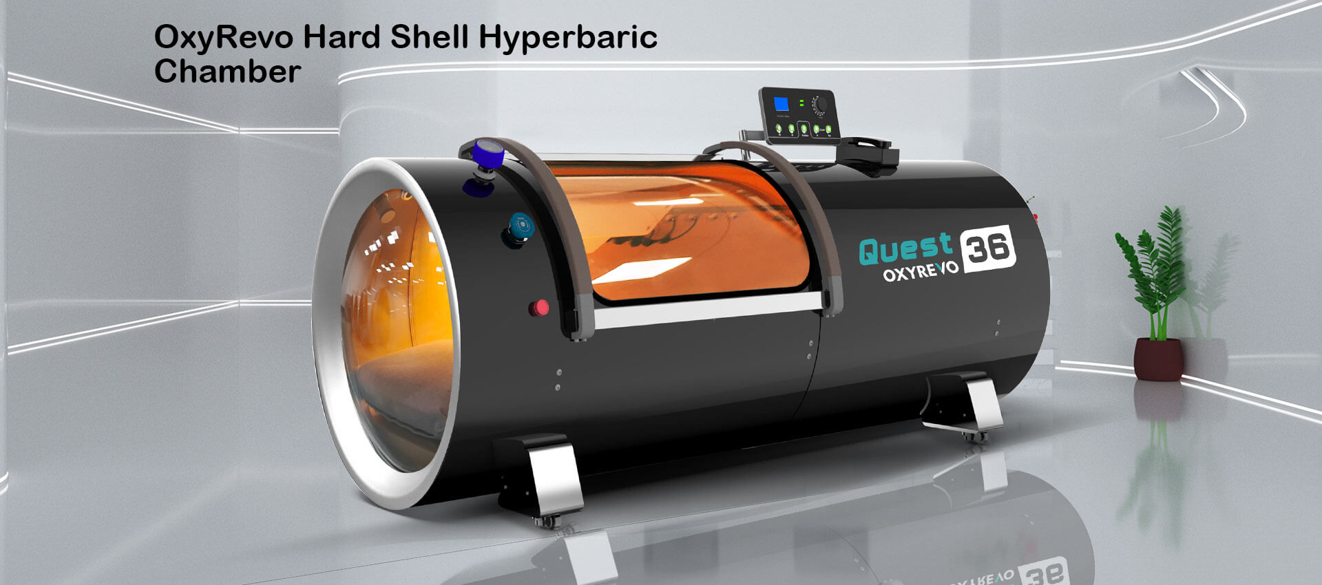 OxyRevo Quest36 1.5 to 2.0 ATA Hard Hyperbaric Chamber -  product_vendor - Peak Primal Wellness
