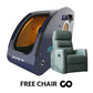OxyRevo Space60 1.5 to 2.0ATA Hard Sitting Hyperbaric Chamber