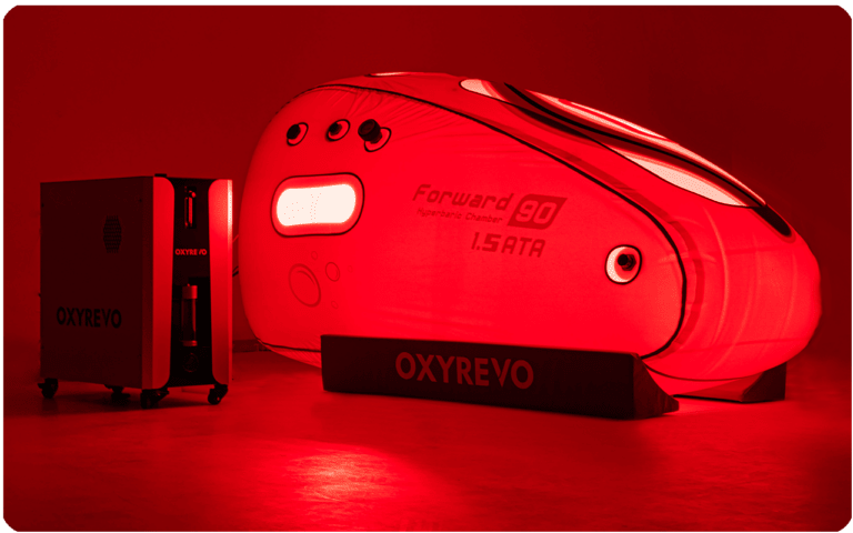 OxyRevo Forward90 1.4 to 1.5 ATA Portable Sitting Hyperbaric Chamber -  product_vendor - Peak Primal Wellness