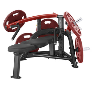 Steelflex PLBP Bench Press Machine for Strength Training - Adjustable Arms & Olympic Plate Compatible