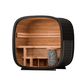 Leil Saunas Black Cube Classic - 4 Person Outdoor Sauna Kit -  product_vendor - Peak Primal Wellness