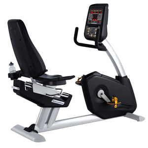 Steelflex PR10 Recumbent Exercise Bike with 30 Resistance Levels & Ergonomic Design