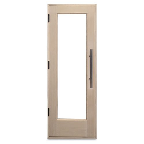 ProSaunas Solid Wood Sauna Door with Insulated Glass 24"x70" | Douglas Fir Sauna Door, Hemlock Jamb, Dual - Pane Insulated Glass -  product_vendor - Peak Primal Wellness