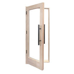 ProSaunas Solid Wood Sauna Door with Insulated Glass 24"x70" | Douglas Fir Sauna Door, Hemlock Jamb, Dual - Pane Insulated Glass -  product_vendor - Peak Primal Wellness