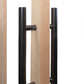 ProSaunas Solid Wood Sauna Door with Insulated Glass 24"x70" | Douglas Fir Sauna Door, Hemlock Jamb, Dual - Pane Insulated Glass -  product_vendor - Peak Primal Wellness