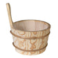 ProSaunas Wood Sauna Bucket | Lined Wood Sauna Bucket, 4 - Liter -  product_vendor - Peak Primal Wellness