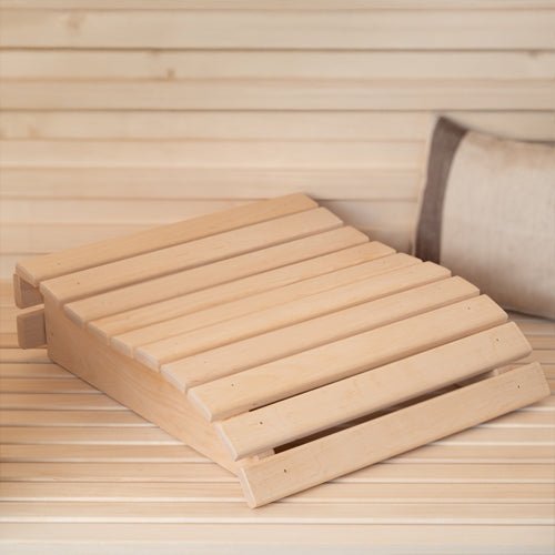 ProSaunas Contoured Headrest | Curved Wooden Sauna Headrest -  product_vendor - Peak Primal Wellness