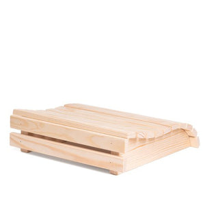 ProSaunas Contoured Headrest | Curved Wooden Sauna Headrest -  product_vendor - Peak Primal Wellness