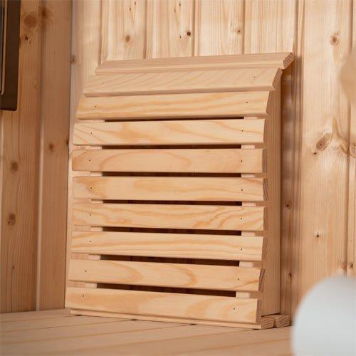 ProSaunas Contoured Headrest | Curved Wooden Sauna Headrest -  product_vendor - Peak Primal Wellness
