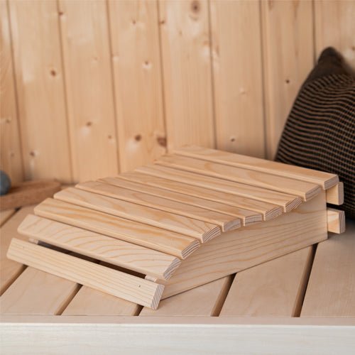ProSaunas Contoured Headrest | Curved Wooden Sauna Headrest -  product_vendor - Peak Primal Wellness