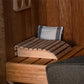 ProSaunas Contoured Headrest | Curved Wooden Sauna Headrest -  product_vendor - Peak Primal Wellness