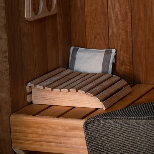 ProSaunas Contoured Headrest | Curved Wooden Sauna Headrest -  product_vendor - Peak Primal Wellness