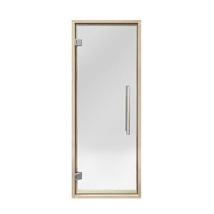 ProSaunas Tinted Glass Sauna Door 24x73 | Prehung Tinted Glass Sauna Door, Aspen Frame -  product_vendor - Peak Primal Wellness