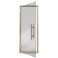 ProSaunas Tinted Glass Sauna Door 24x73 | Prehung Tinted Glass Sauna Door, Aspen Frame -  product_vendor - Peak Primal Wellness