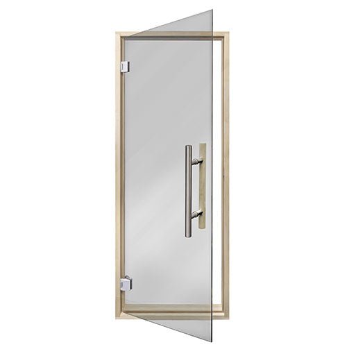 ProSaunas Tinted Glass Sauna Door 24x73 | Prehung Tinted Glass Sauna Door, Aspen Frame -  product_vendor - Peak Primal Wellness
