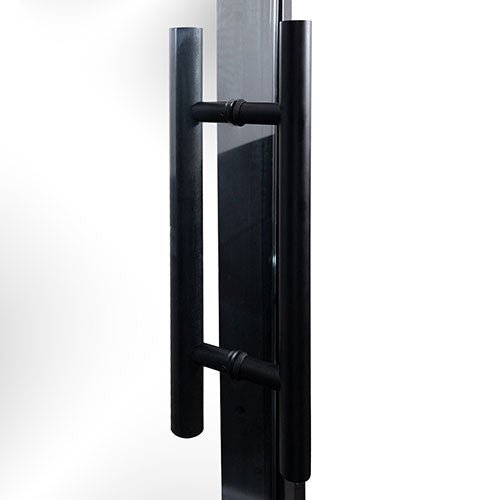 ProSaunas Clear Glass Sauna Door 24x73 | Prehung Clear Glass Sauna Door, Black Alder Frame -  product_vendor - Peak Primal Wellness