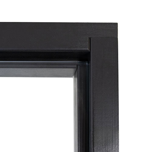 ProSaunas Clear Glass Sauna Door 24x73 | Prehung Clear Glass Sauna Door, Black Alder Frame -  product_vendor - Peak Primal Wellness