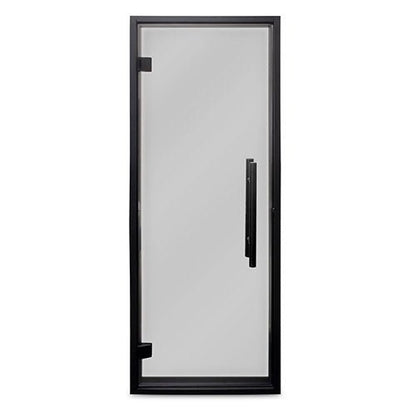 ProSaunas Tinted Glass Sauna Door 24x73 | Prehung Tinted Glass Sauna Door, Black Alder Frame -  product_vendor - Peak Primal Wellness
