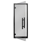ProSaunas Tinted Glass Sauna Door 24x73 | Prehung Tinted Glass Sauna Door, Black Alder Frame -  product_vendor - Peak Primal Wellness
