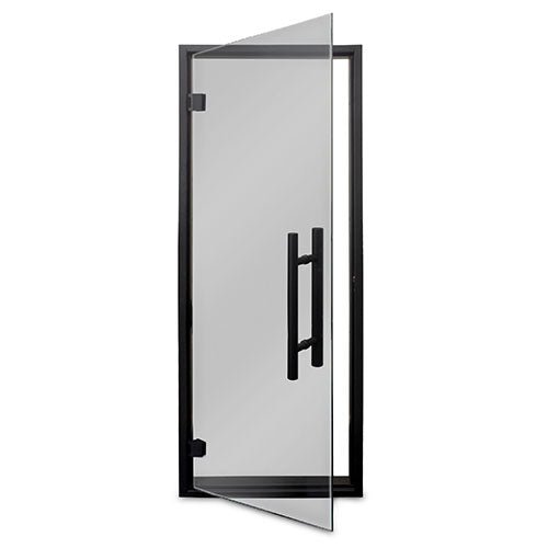 ProSaunas Tinted Glass Sauna Door 24x73 | Prehung Tinted Glass Sauna Door, Black Alder Frame -  product_vendor - Peak Primal Wellness