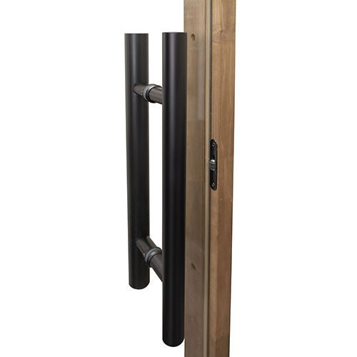 ProSaunas Clear Glass Sauna Door 24x73 | Prehung Clear Glass Sauna Door, Thermo - Aspen Frame -  product_vendor - Peak Primal Wellness