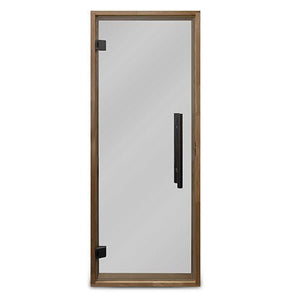 ProSaunas Tinted Glass Sauna Door 24x73 | Prehung Tinted Glass Sauna Door, Thermo - Aspen Frame -  product_vendor - Peak Primal Wellness