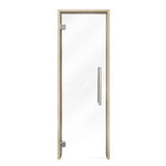 ProSaunas Clear Glass Sauna Door 24x81 | Prehung Clear Glass Sauna Door, Aspen -  product_vendor - Peak Primal Wellness