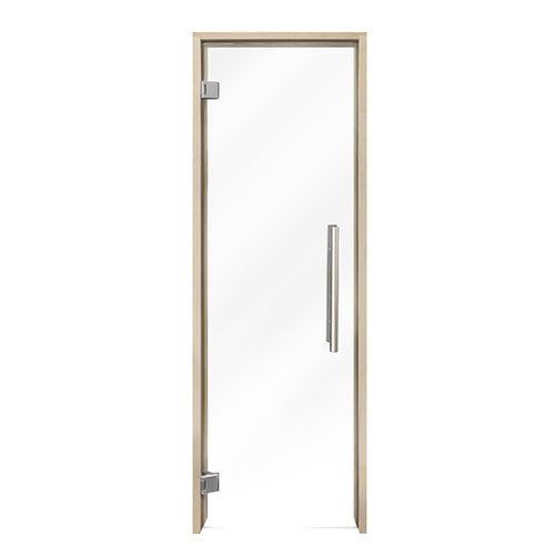 ProSaunas Clear Glass Sauna Door 24x81 | Prehung Clear Glass Sauna Door, Aspen -  product_vendor - Peak Primal Wellness