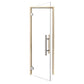 ProSaunas Clear Glass Sauna Door 24x81 | Prehung Clear Glass Sauna Door, Aspen -  product_vendor - Peak Primal Wellness