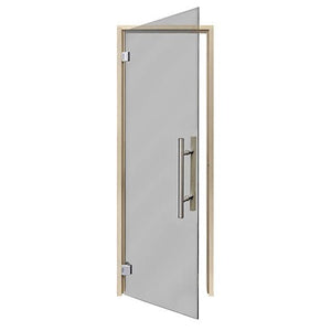 ProSaunas Tinted Glass Sauna Door 24x81 | Prehung Tinted Glass Sauna Door, Aspen -  product_vendor - Peak Primal Wellness