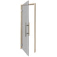 ProSaunas Tinted Glass Sauna Door 24x81 | Prehung Tinted Glass Sauna Door, Aspen -  product_vendor - Peak Primal Wellness