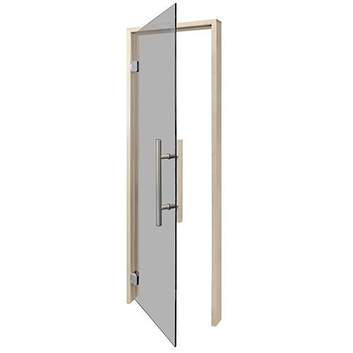ProSaunas Tinted Glass Sauna Door 24x81 | Prehung Tinted Glass Sauna Door, Aspen -  product_vendor - Peak Primal Wellness