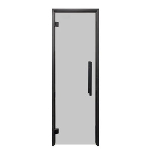 ProSaunas Tinted Glass Sauna Door 24x81 | Prehung Tinted Glass Sauna Door, Black Alder -  product_vendor - Peak Primal Wellness