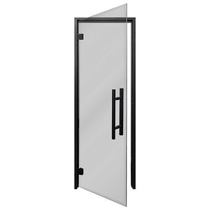 ProSaunas Tinted Glass Sauna Door 24x81 | Prehung Tinted Glass Sauna Door, Black Alder -  product_vendor - Peak Primal Wellness