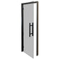 ProSaunas Tinted Glass Sauna Door 24x81 | Prehung Tinted Glass Sauna Door, Black Alder -  product_vendor - Peak Primal Wellness