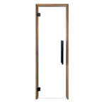 ProSaunas Clear Glass Sauna Door 24x81 | Prehung Clear Glass Sauna Door, Thermo - Aspen -  product_vendor - Peak Primal Wellness