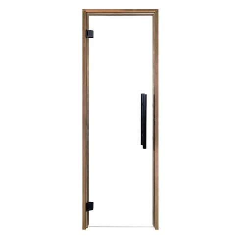 ProSaunas Clear Glass Sauna Door 24x81 | Prehung Clear Glass Sauna Door, Thermo - Aspen -  product_vendor - Peak Primal Wellness