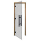 ProSaunas Tinted Glass Sauna Door 24x81 | Prehung Tinted Glass Sauna Door, Thermo - Aspen -  product_vendor - Peak Primal Wellness